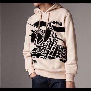 Burberry Equestrian Knight Cotton Hoody